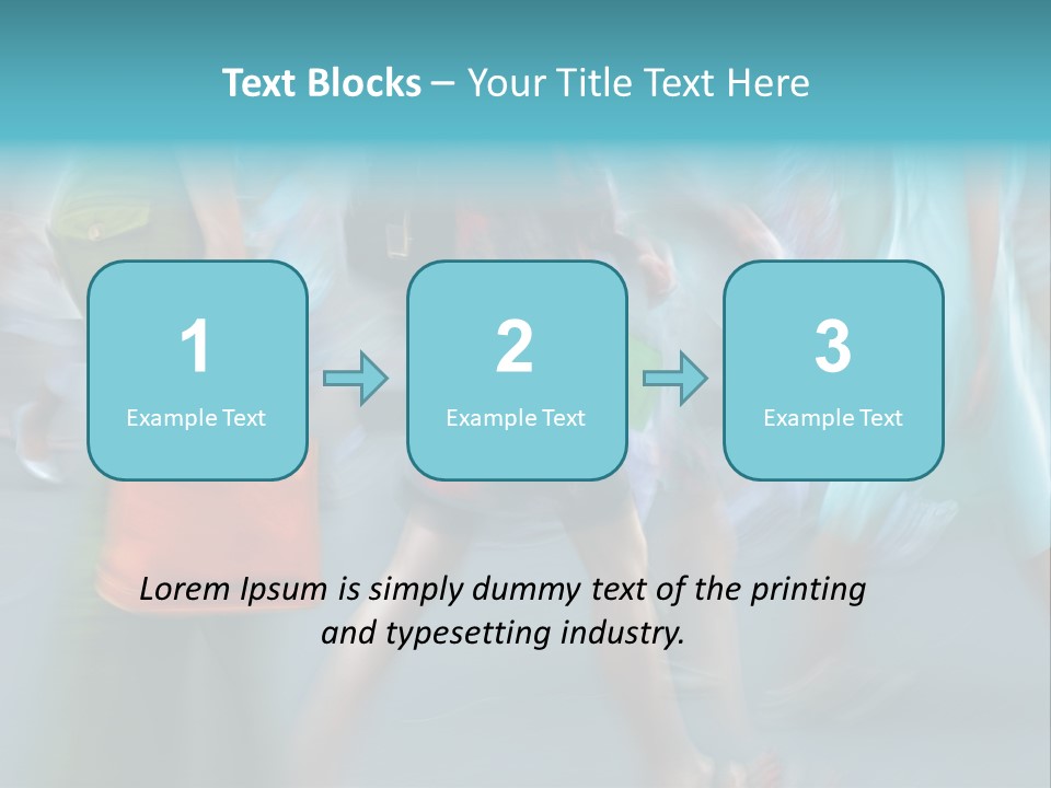 Office Team Writing PowerPoint Template