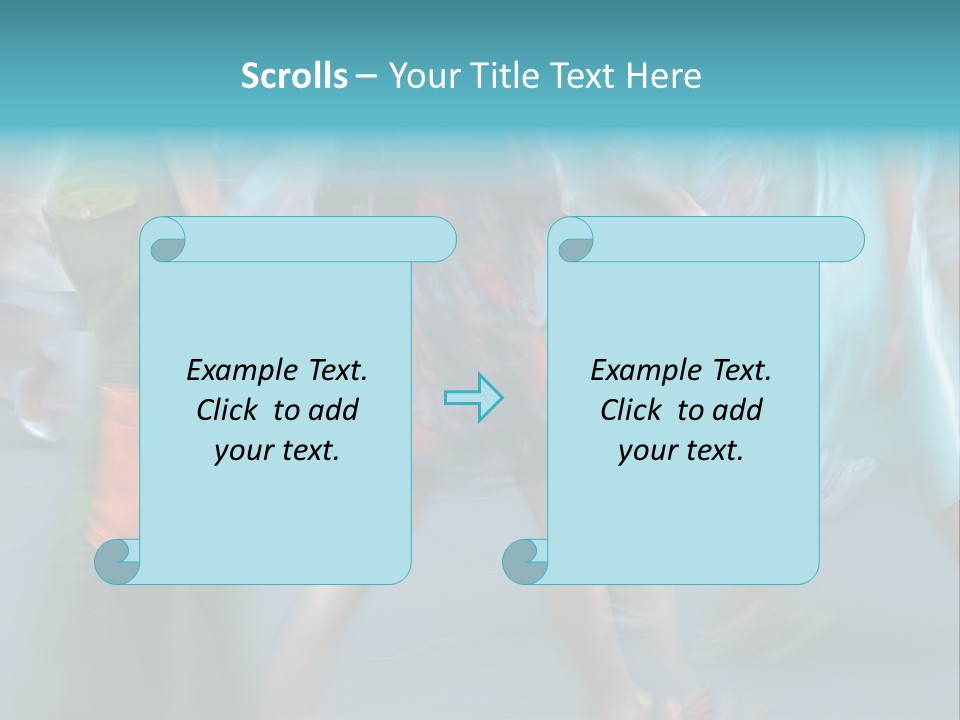 Office Team Writing PowerPoint Template