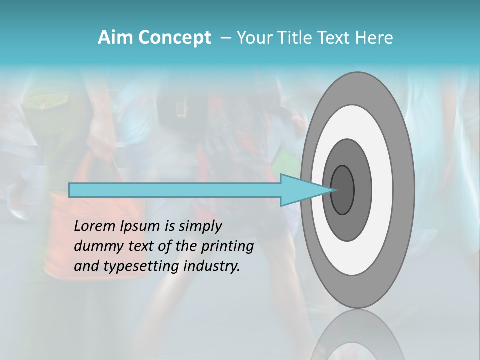 Office Team Writing PowerPoint Template