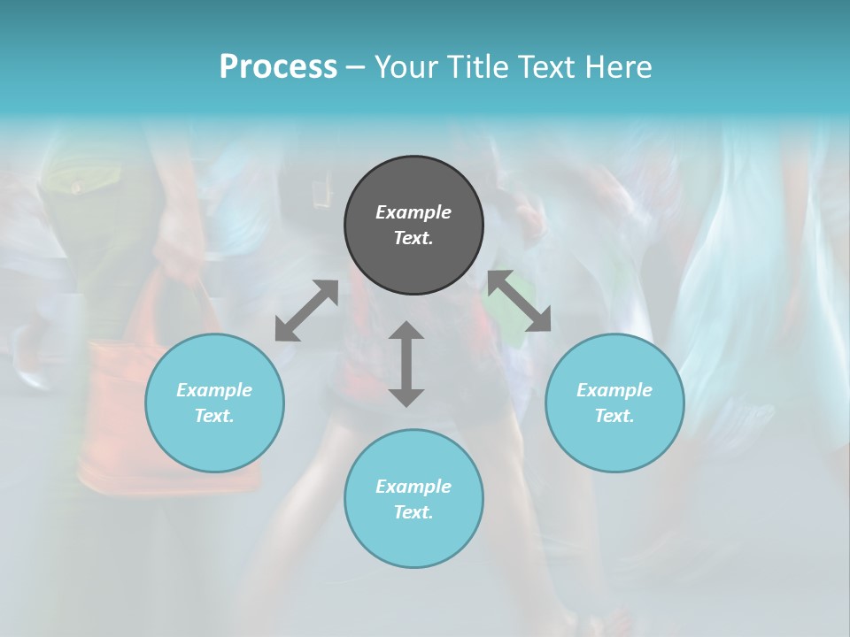 Office Team Writing PowerPoint Template