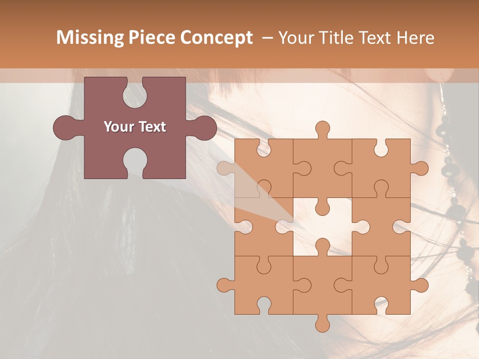 Glamour Style Earring PowerPoint Template