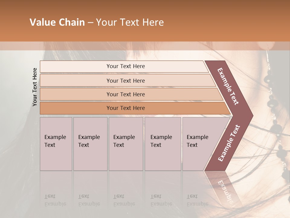 Glamour Style Earring PowerPoint Template