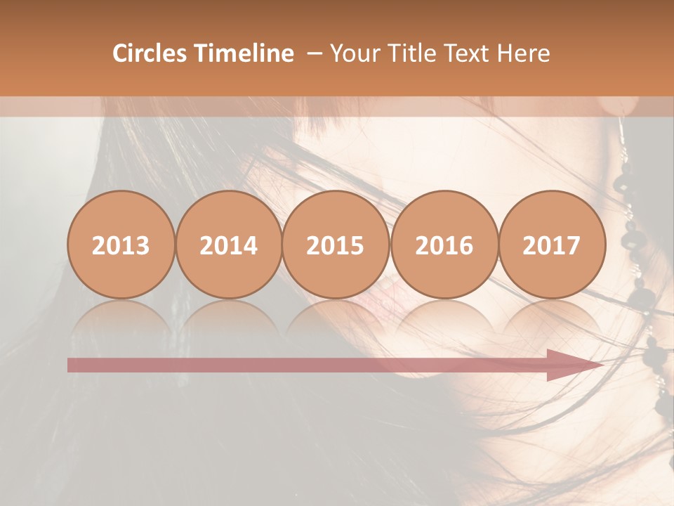 Glamour Style Earring PowerPoint Template