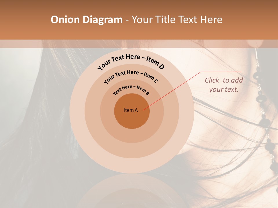 Glamour Style Earring PowerPoint Template