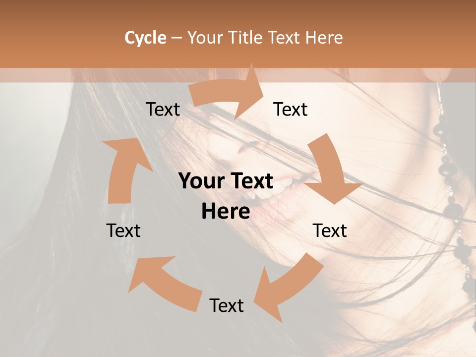 Glamour Style Earring PowerPoint Template