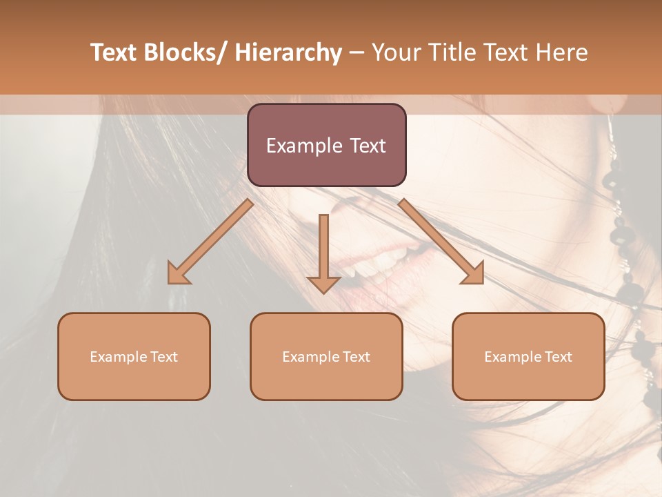 Glamour Style Earring PowerPoint Template