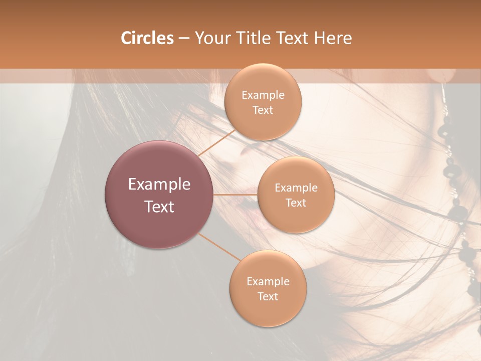 Glamour Style Earring PowerPoint Template