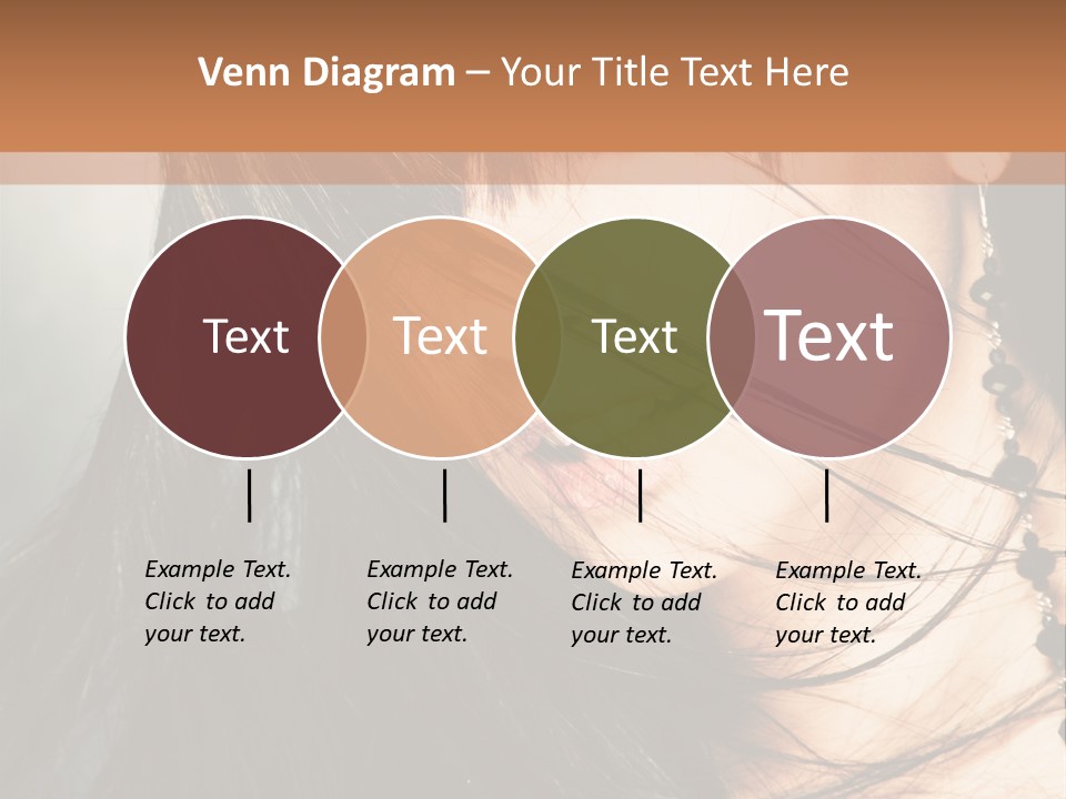 Glamour Style Earring PowerPoint Template