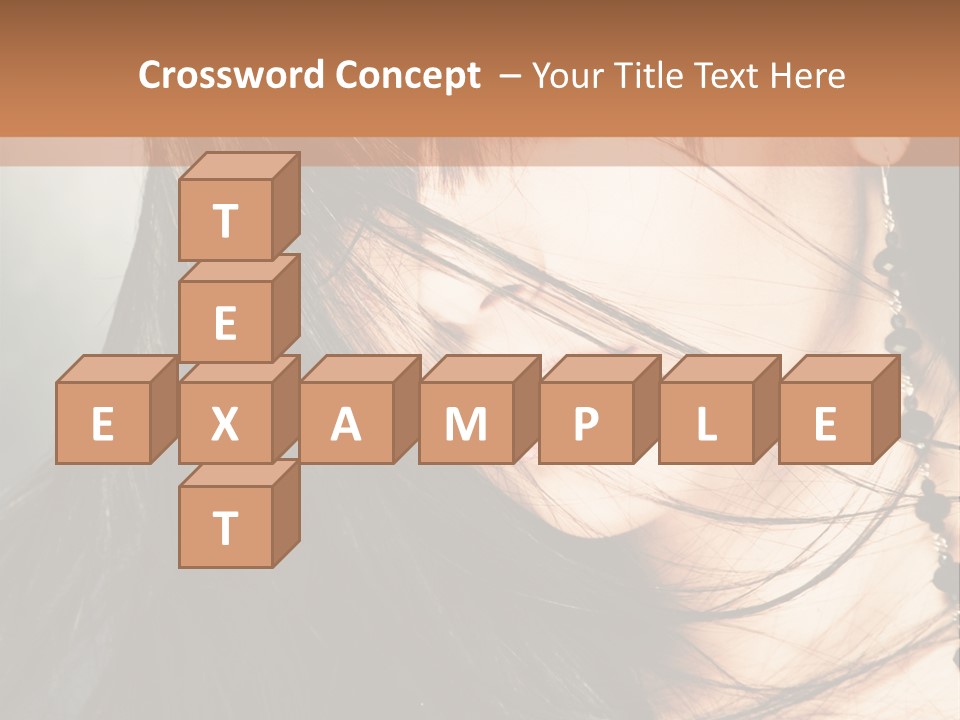 Glamour Style Earring PowerPoint Template