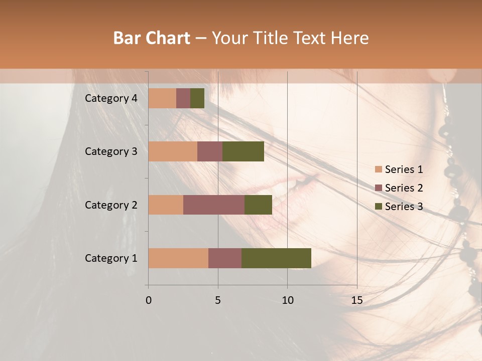 Glamour Style Earring PowerPoint Template