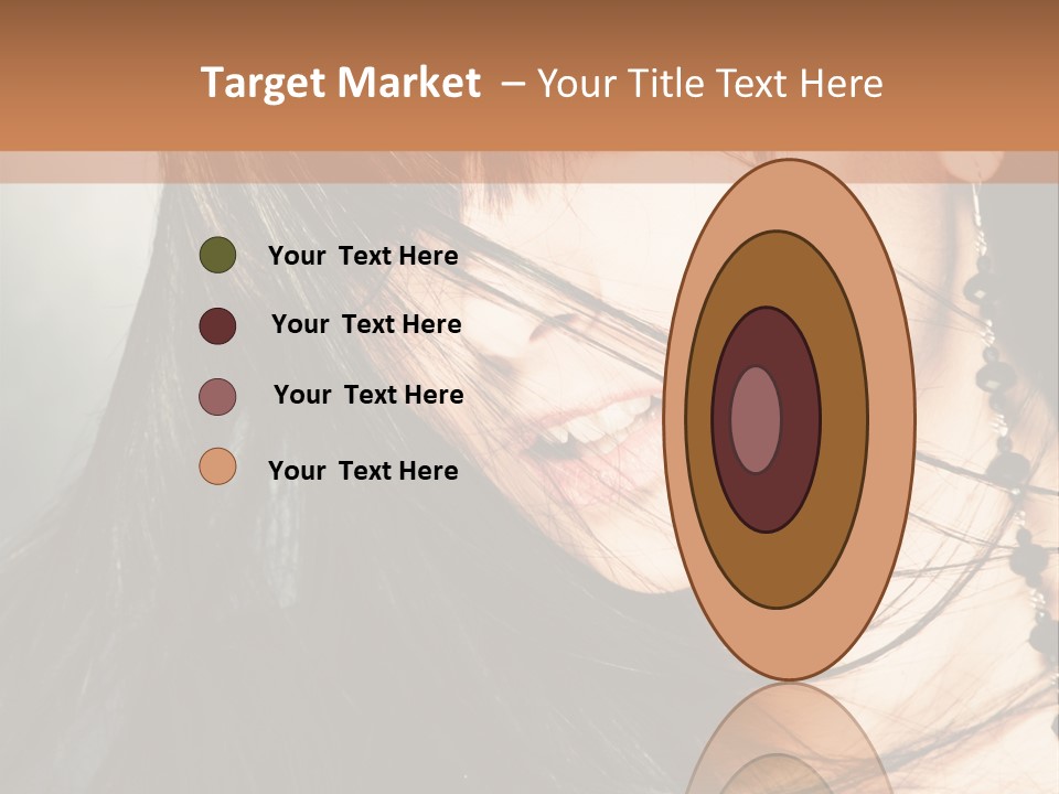 Glamour Style Earring PowerPoint Template