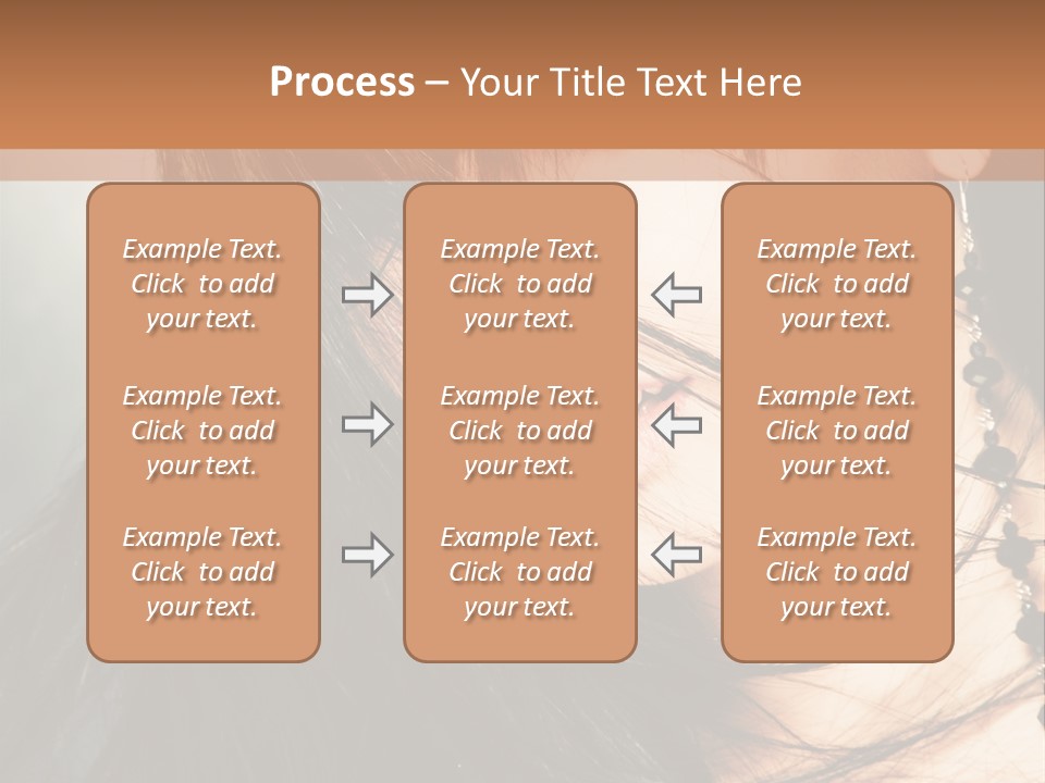 Glamour Style Earring PowerPoint Template
