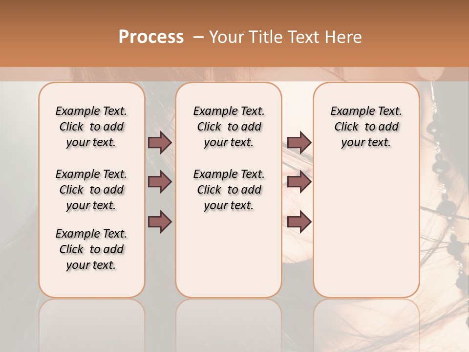 Glamour Style Earring PowerPoint Template