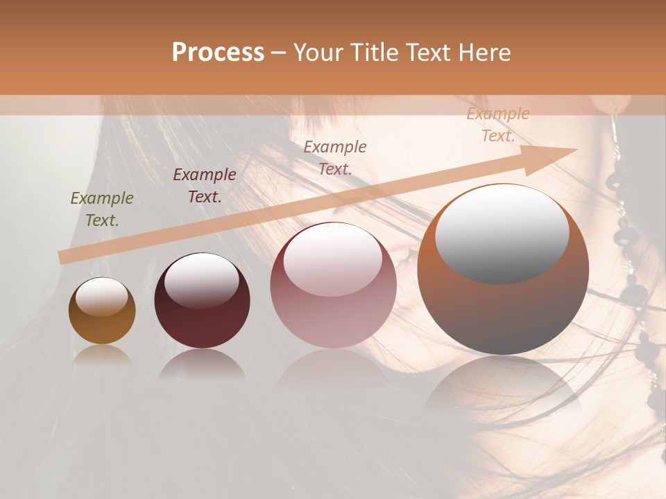 Glamour Style Earring PowerPoint Template