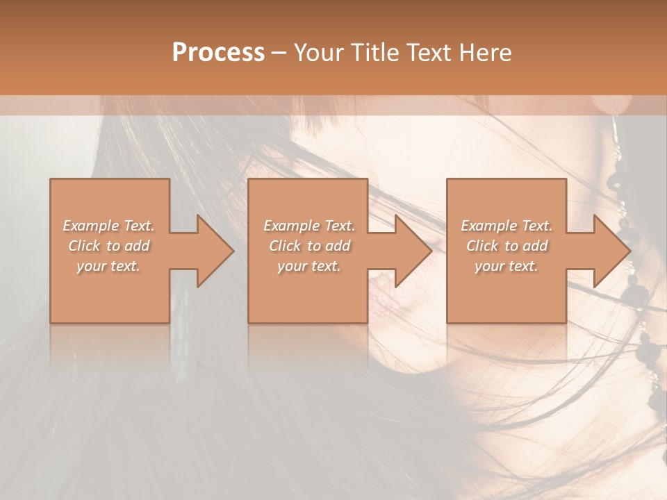 Glamour Style Earring PowerPoint Template