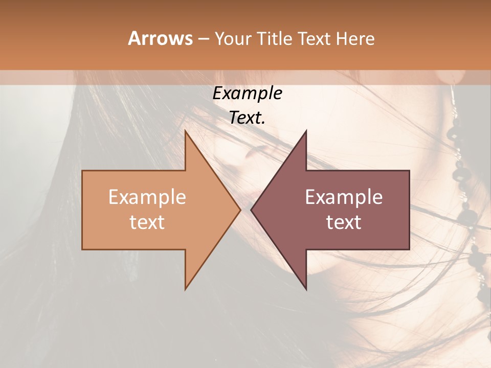 Glamour Style Earring PowerPoint Template