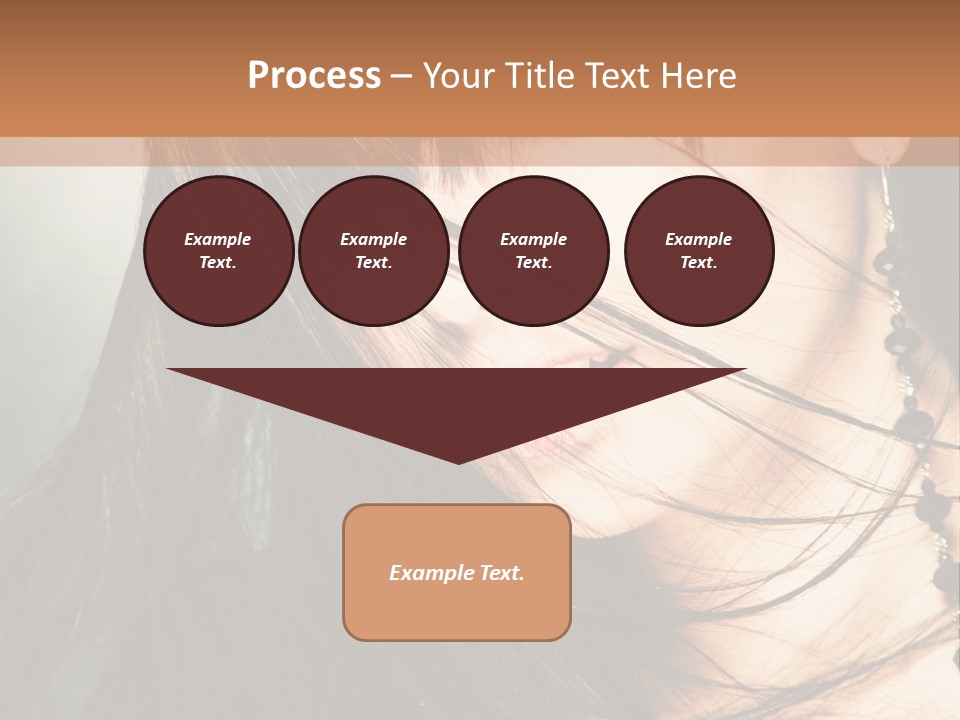 Glamour Style Earring PowerPoint Template