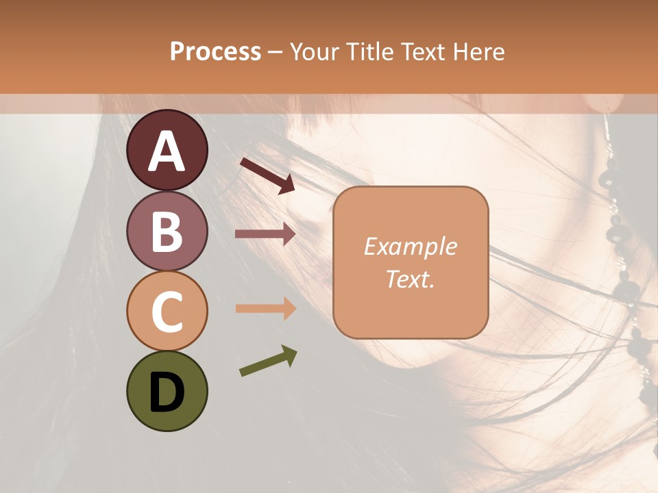 Glamour Style Earring PowerPoint Template