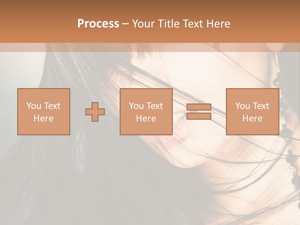 Glamour Style Earring PowerPoint Template