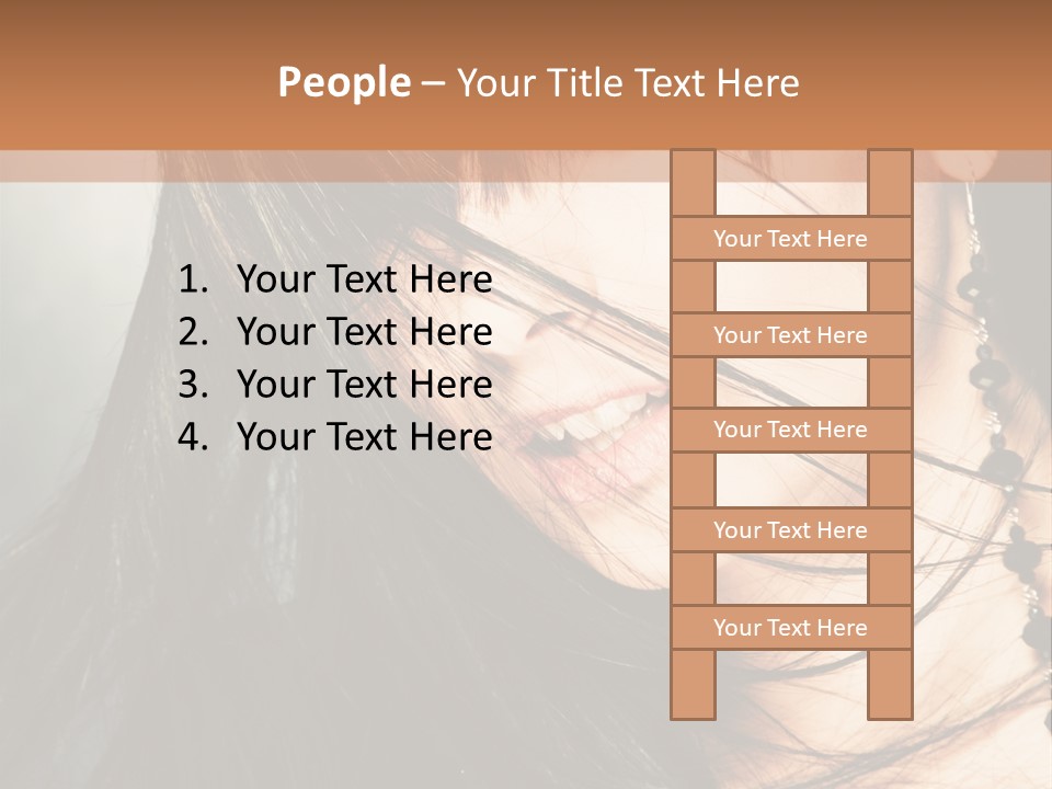 Glamour Style Earring PowerPoint Template