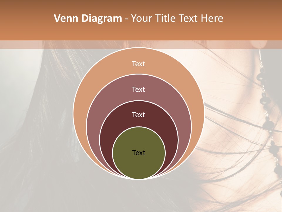 Glamour Style Earring PowerPoint Template