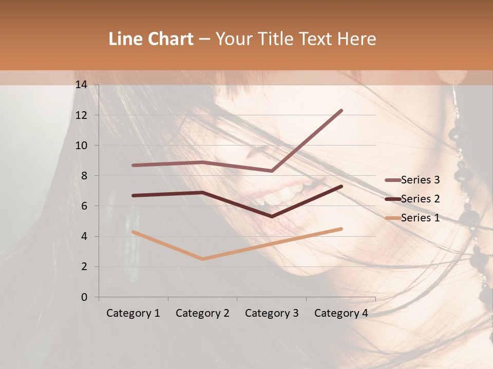 Glamour Style Earring PowerPoint Template