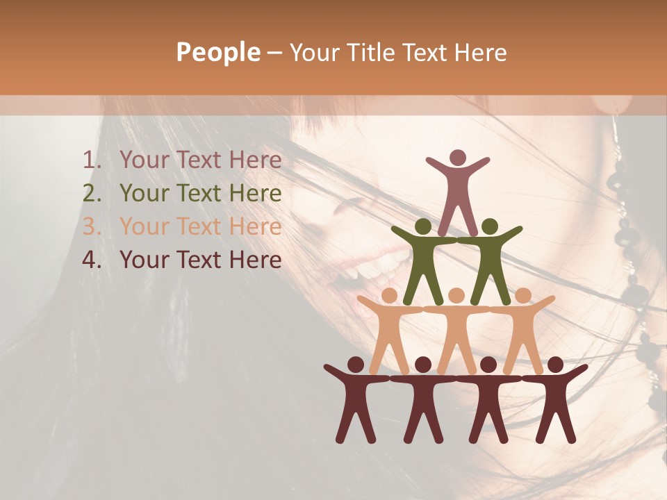 Glamour Style Earring PowerPoint Template