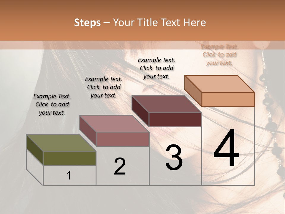 Glamour Style Earring PowerPoint Template