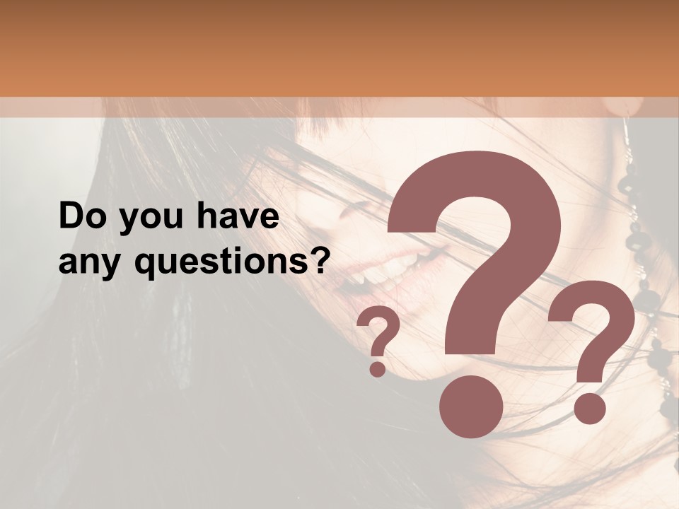 Glamour Style Earring PowerPoint Template