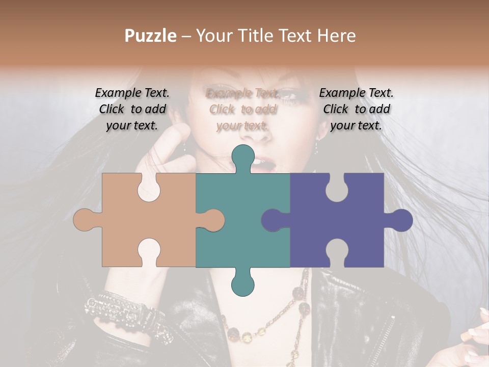 Expression Jacket Bracelet PowerPoint Template