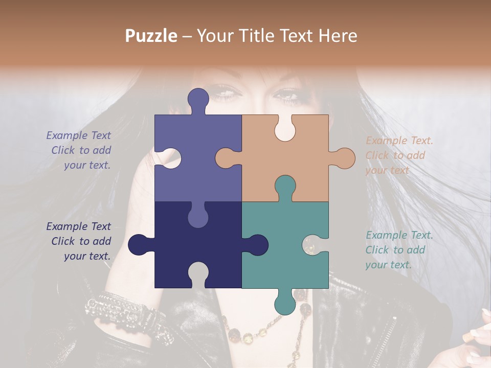 Expression Jacket Bracelet PowerPoint Template