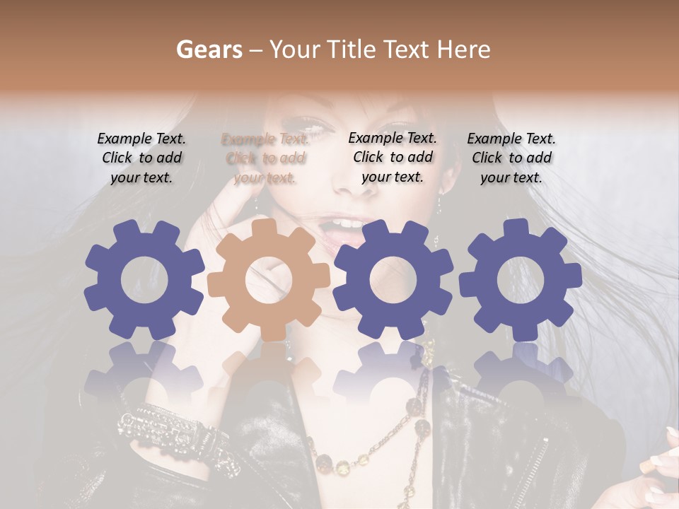 Expression Jacket Bracelet PowerPoint Template