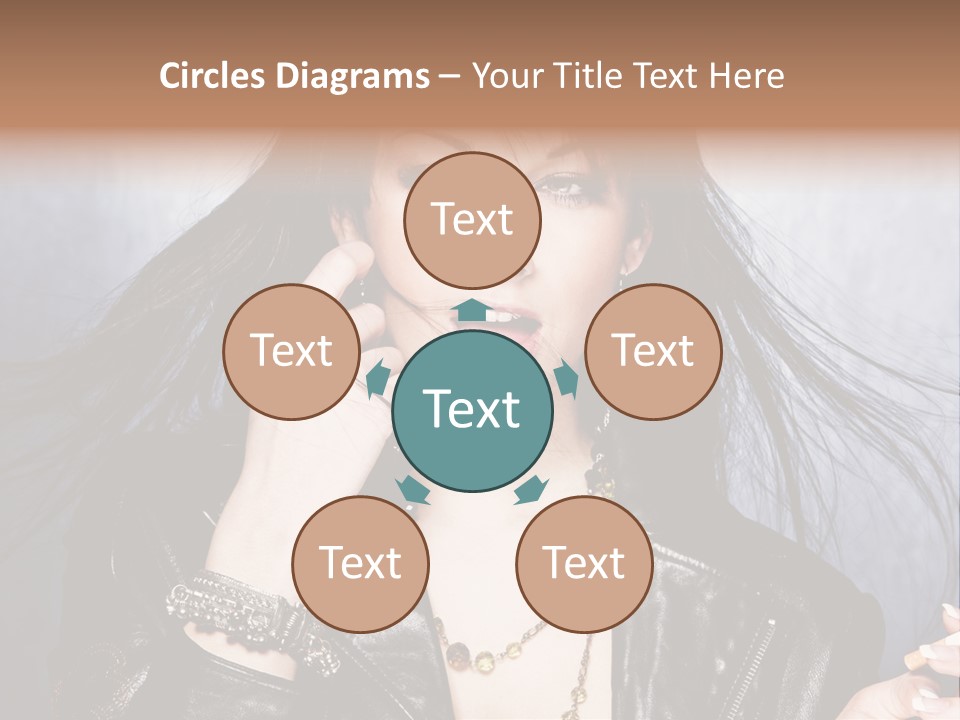 Expression Jacket Bracelet PowerPoint Template