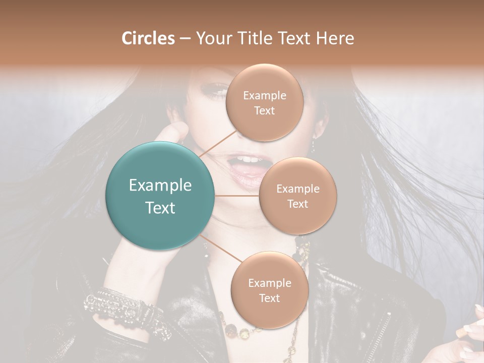 Expression Jacket Bracelet PowerPoint Template