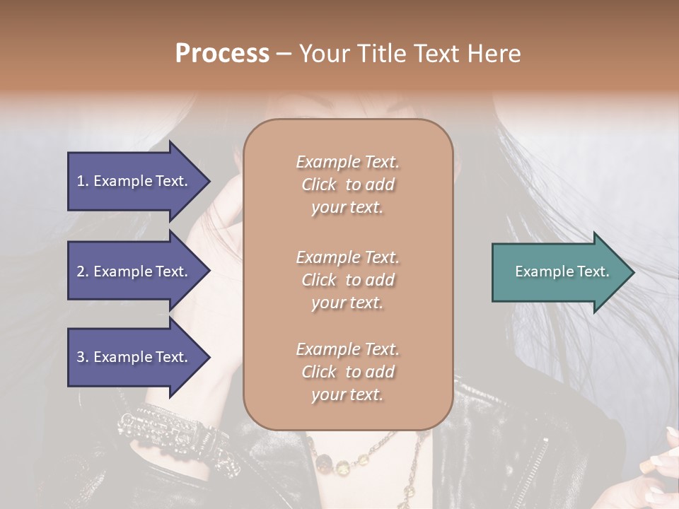 Expression Jacket Bracelet PowerPoint Template
