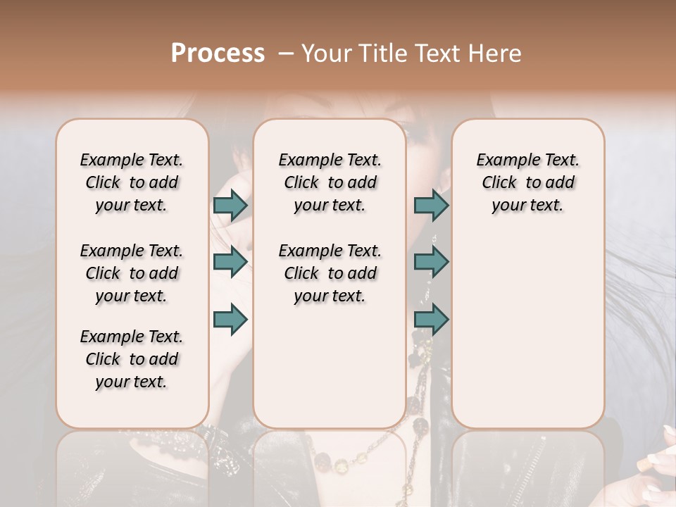 Expression Jacket Bracelet PowerPoint Template