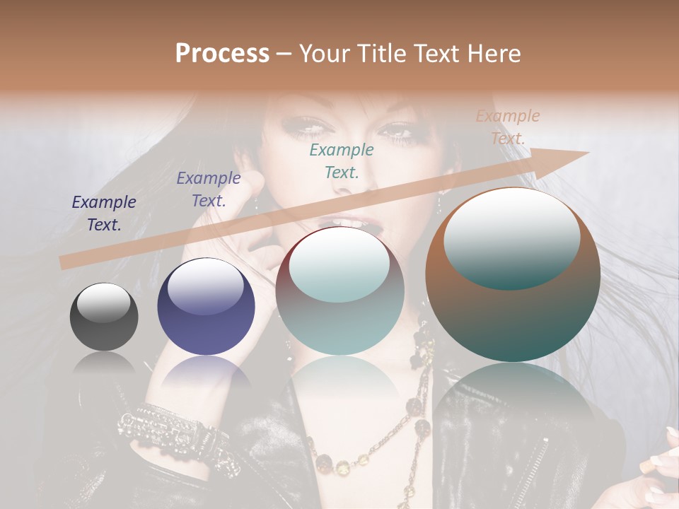 Expression Jacket Bracelet PowerPoint Template