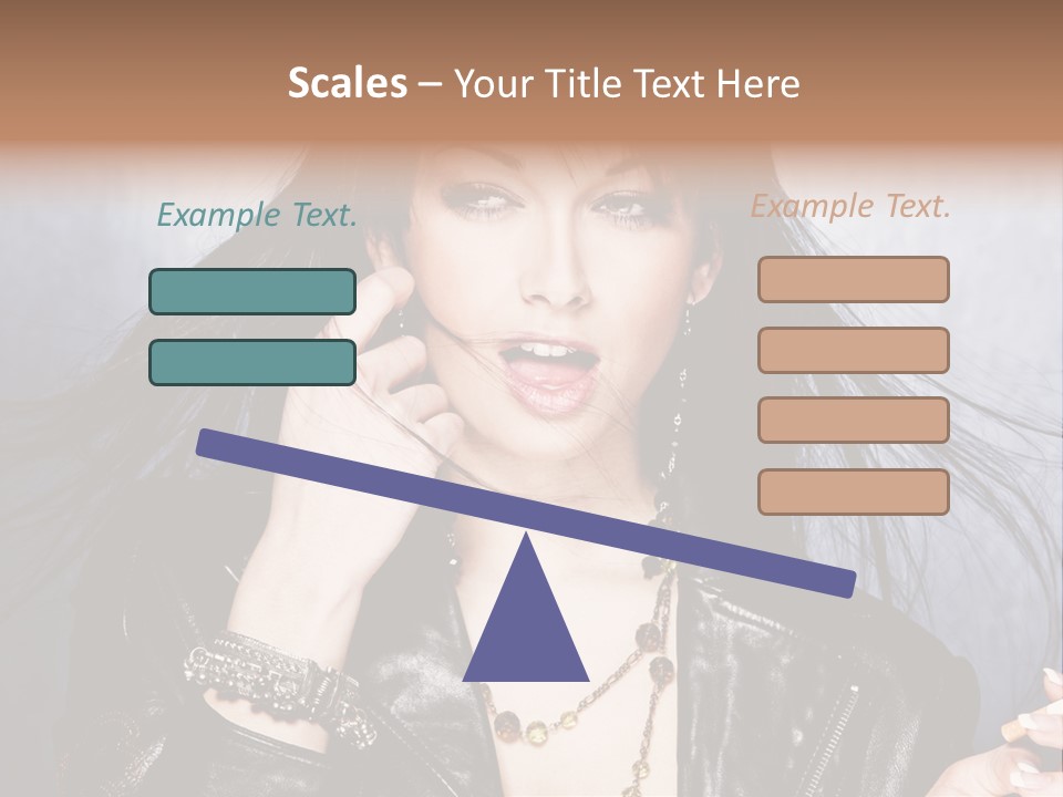 Expression Jacket Bracelet PowerPoint Template