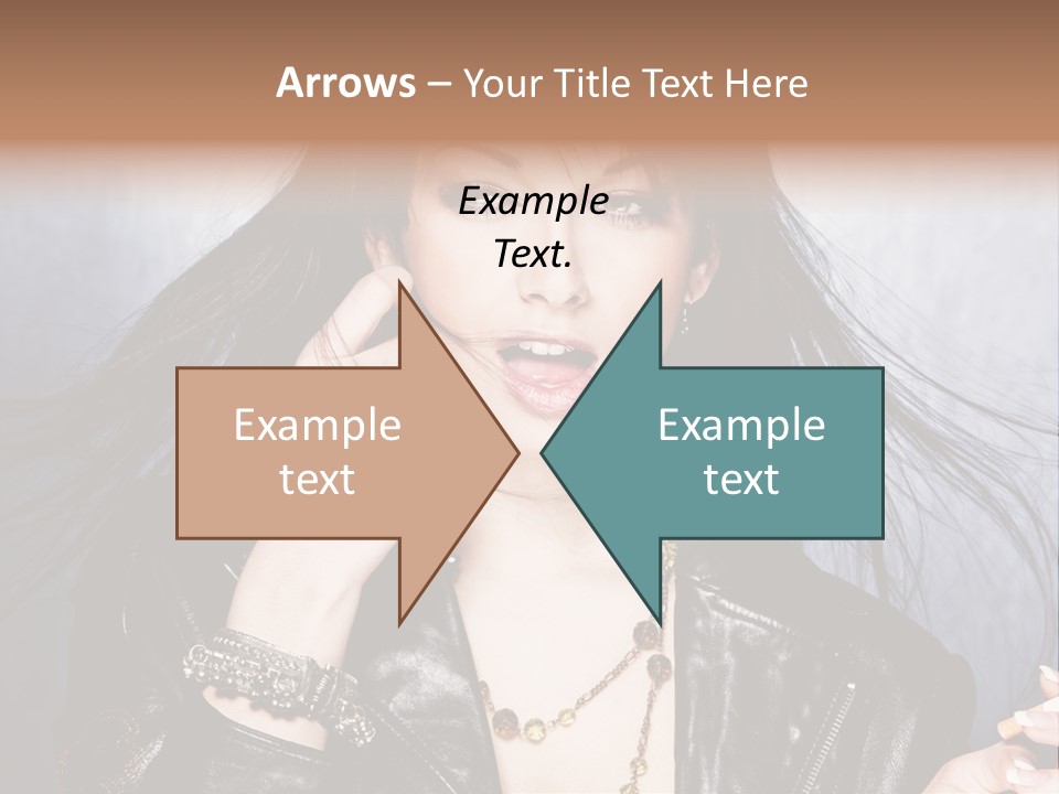 Expression Jacket Bracelet PowerPoint Template