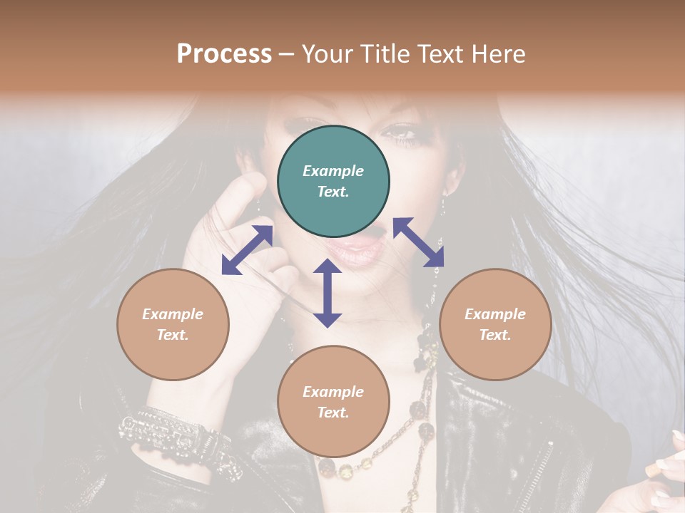 Expression Jacket Bracelet PowerPoint Template