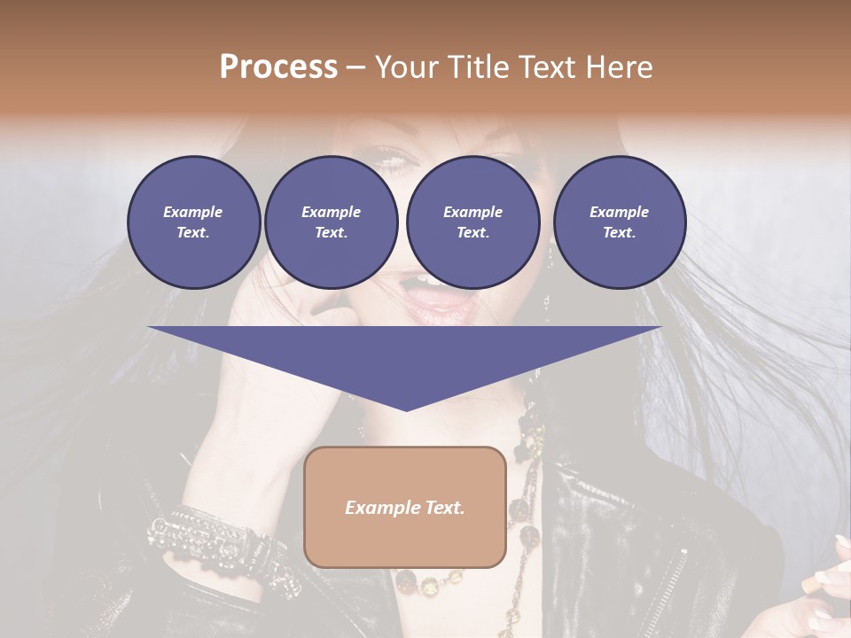 Expression Jacket Bracelet PowerPoint Template