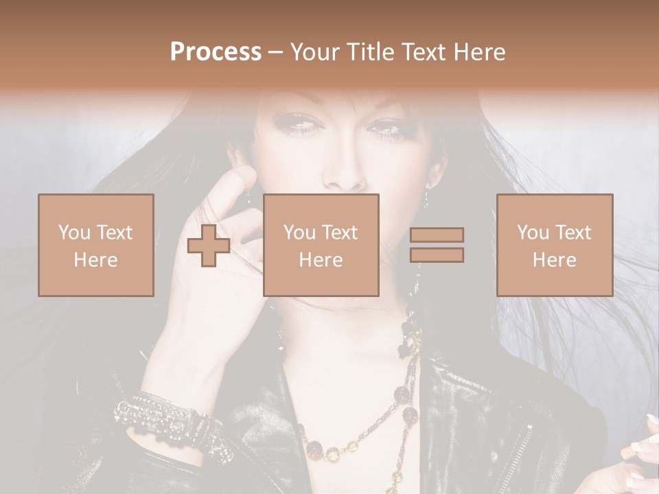 Expression Jacket Bracelet PowerPoint Template