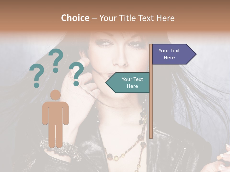 Expression Jacket Bracelet PowerPoint Template