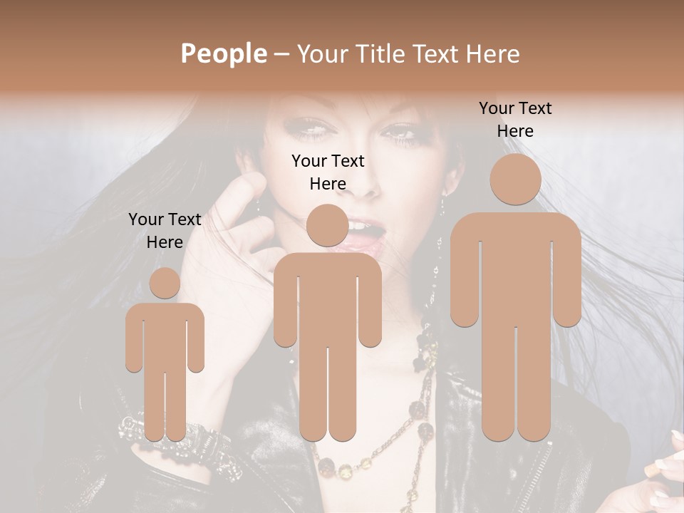 Expression Jacket Bracelet PowerPoint Template