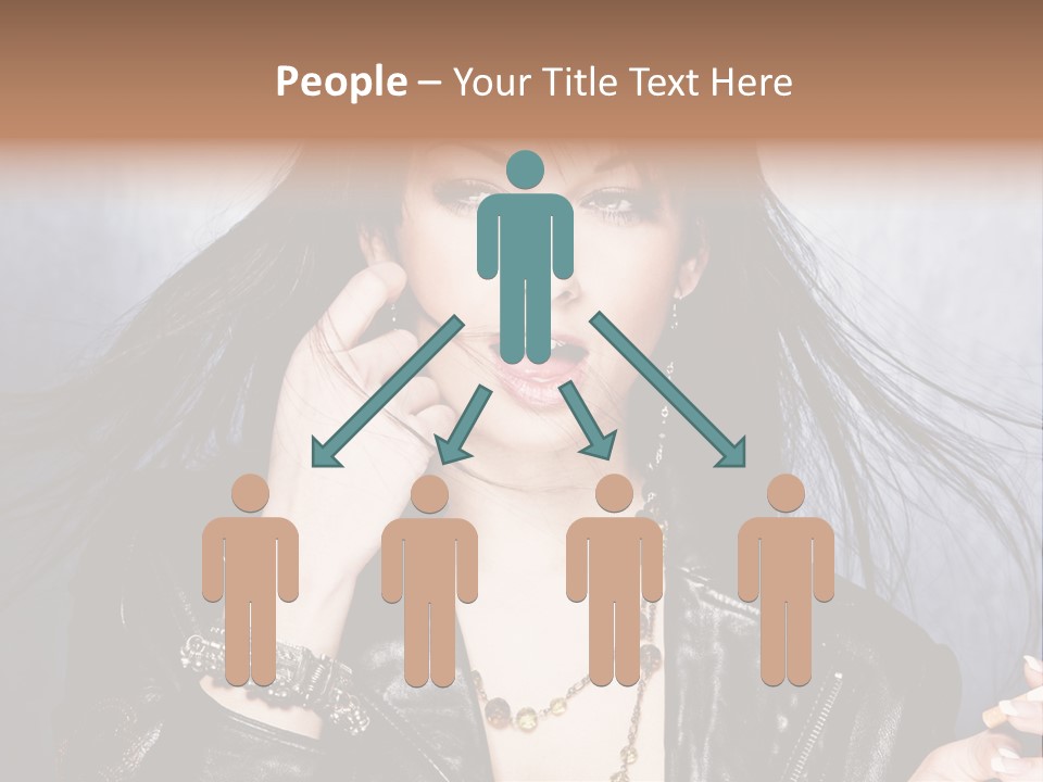 Expression Jacket Bracelet PowerPoint Template