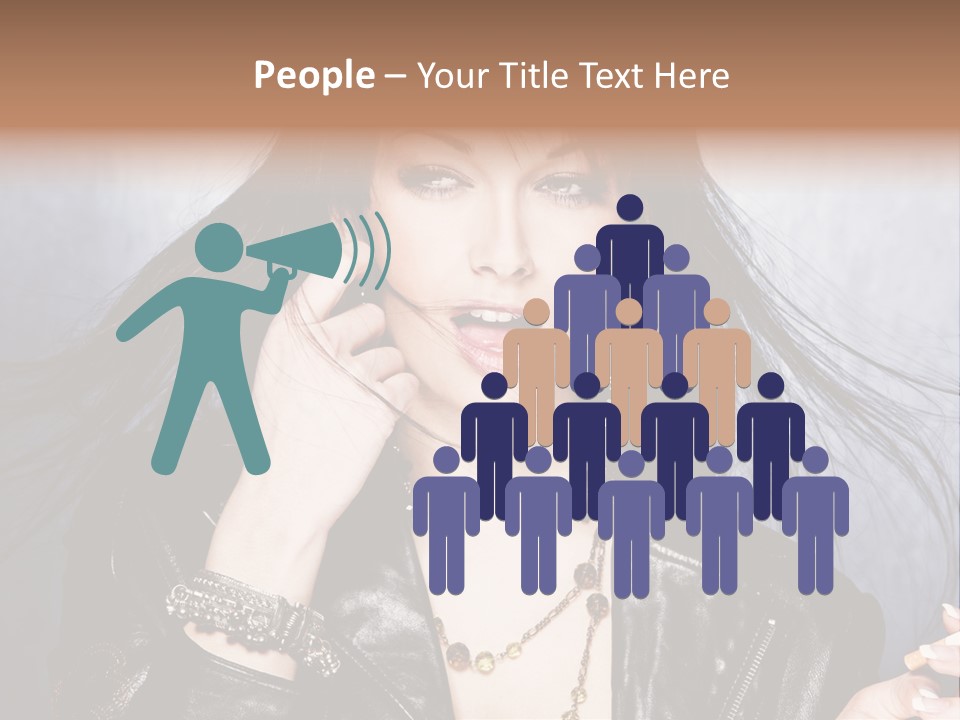 Expression Jacket Bracelet PowerPoint Template