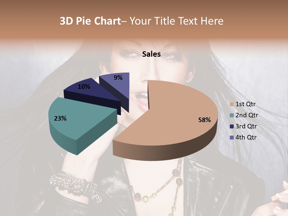 Expression Jacket Bracelet PowerPoint Template