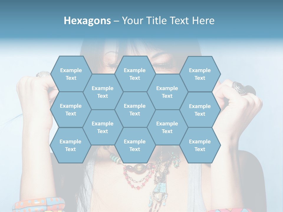 Bracelet Shape Face PowerPoint Template