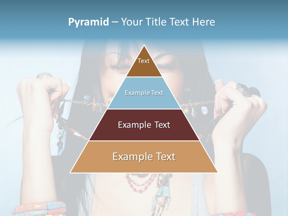 Bracelet Shape Face PowerPoint Template