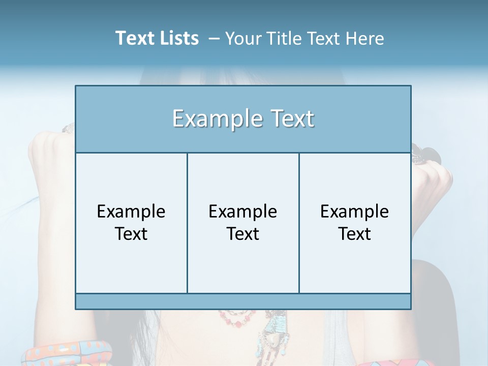 Bracelet Shape Face PowerPoint Template